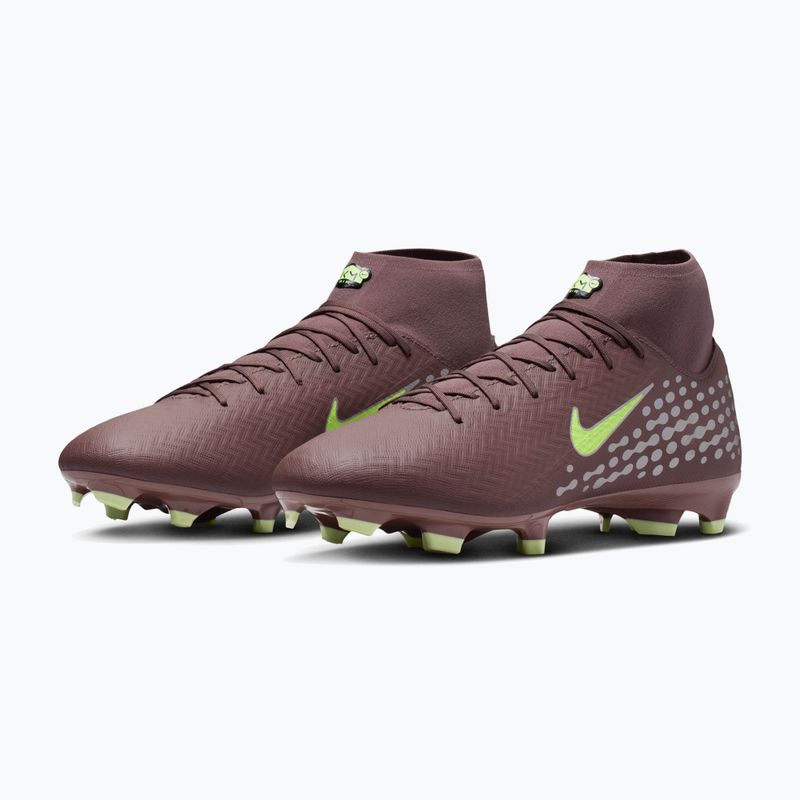 Men's football boots Nike Mercurial Superfly 10 Academy Kylian Mbappe FG/MG plum eclipse/metallic silver 3