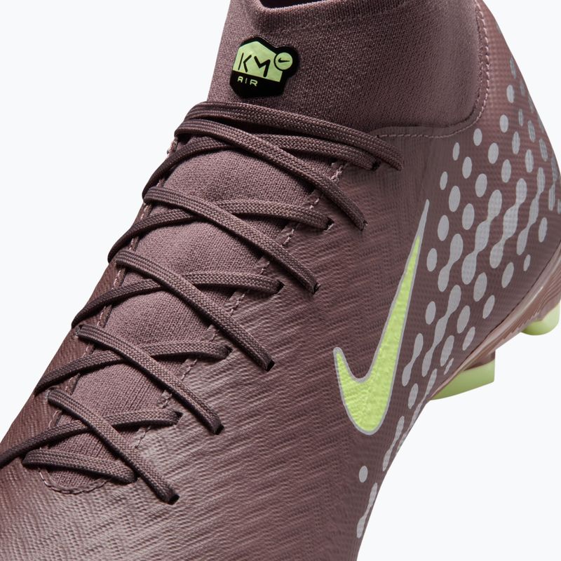 Men's football boots Nike Mercurial Superfly 10 Academy Kylian Mbappe FG/MG plum eclipse/metallic silver 4