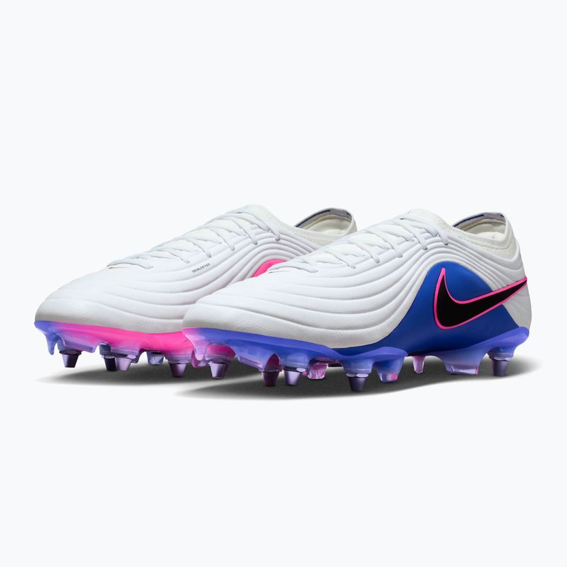 Men's football boots Nike Tiempo Maestro Elite SG-Pro white/racer blue/pink blast/black 10