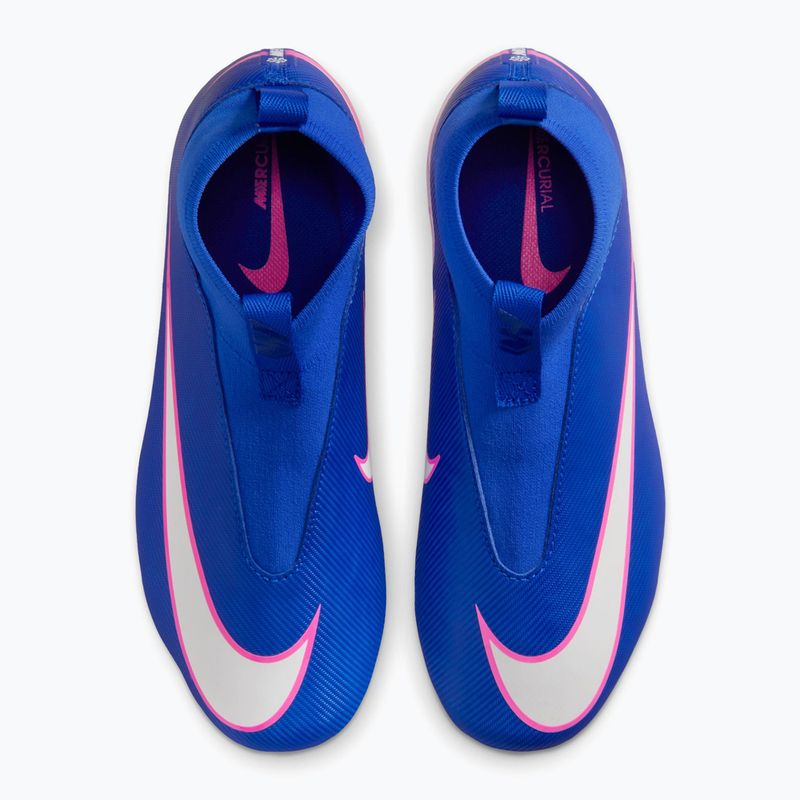 Children's football boots Nike Mercurial Superfly 10 Academy FG/MG racer blue/white 8