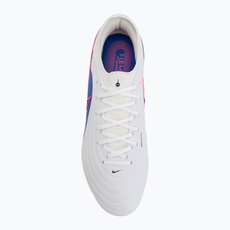 Men's football boots Nike Tiempo Maestro Elite SG-Pro white/racer blue/pink blast/black 5