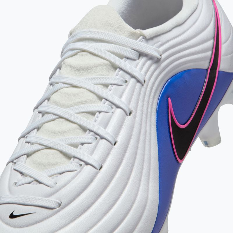 Men's football boots Nike Tiempo Maestro Academy FG/MG white/racer blue/pink blast/black 14