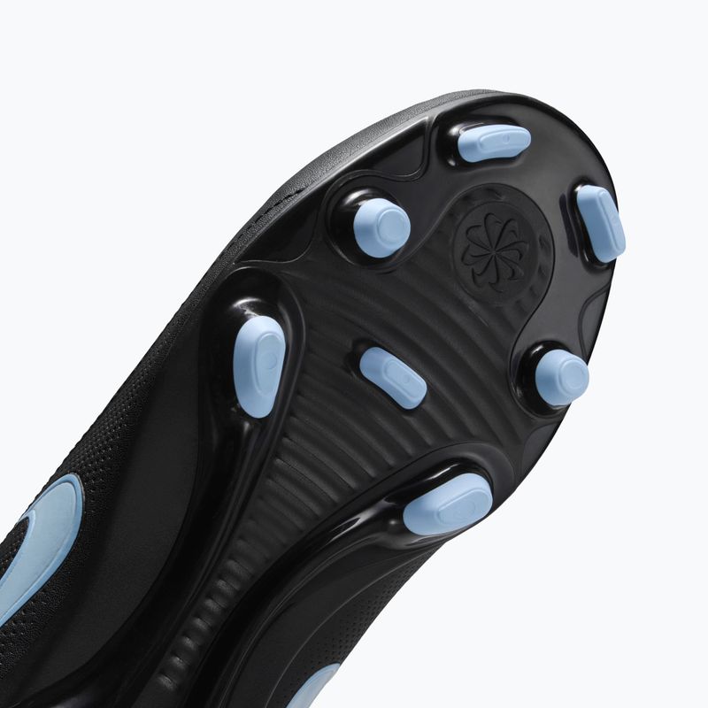 Children's football boots Nike Tiempo Maestro Club Jr FG/MG black/ice 9