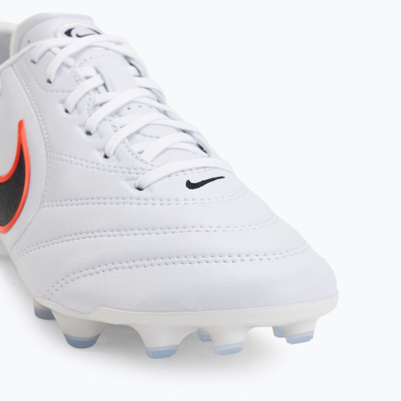 Men's football boots Nike Tiempo Ligera Pro FG white/bright crimson/black 7
