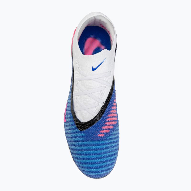 Men's football boots Nike Phantom 6 Low Elite SG-Pro racer blue/white/pink blast 5