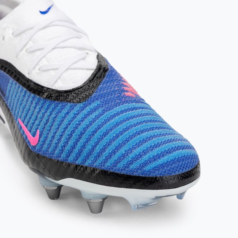 Men's football boots Nike Phantom 6 Low Elite SG-Pro racer blue/white/pink blast 7