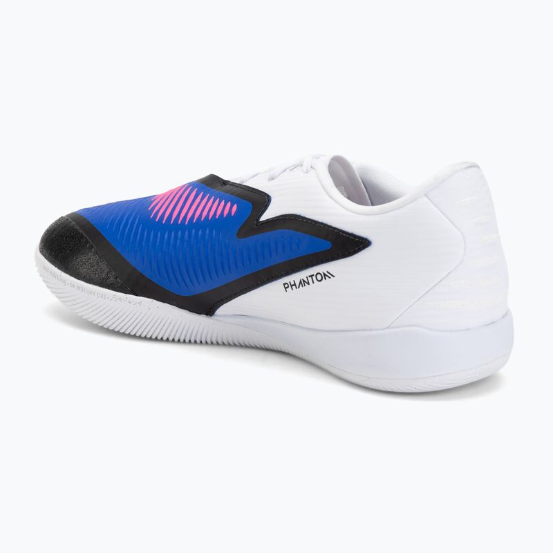 Men's football boots Nike Phantom 6 Low Academy IC racer blue/white/pink blast 3