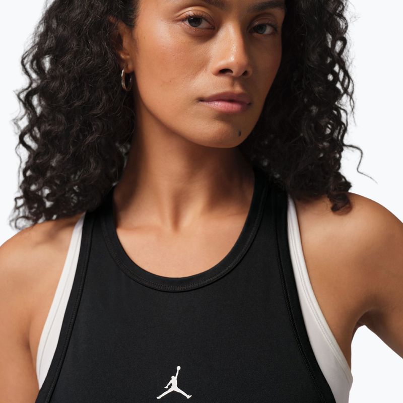Women's T-shirt Jordan Sport Essentials Dri-Fit Sleeveless Top black/white 5