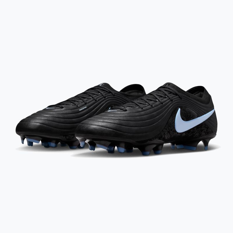 Men's football boots Nike Tiempo Maestro Elite FG black/ice blue 10