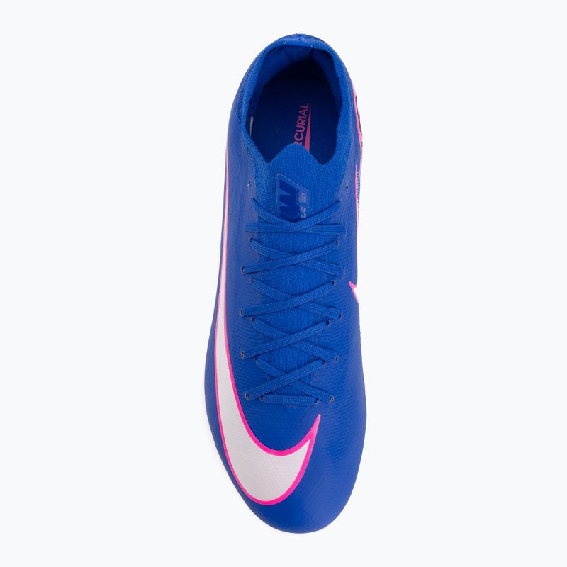 Men's football boots Nike Mercurial Vapor 16 Pro FG race blue/white 5