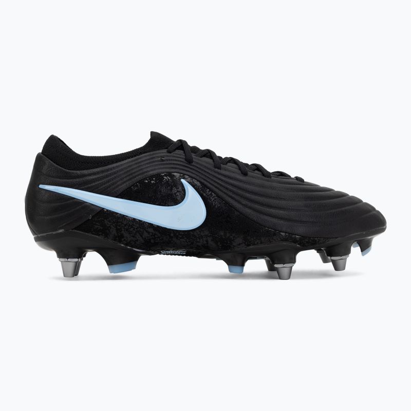 Men's football boots Nike Tiempo Maestro Elite SG-Pro black/ice blue 2
