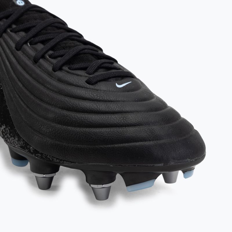Men's football boots Nike Tiempo Maestro Elite SG-Pro black/ice blue 7
