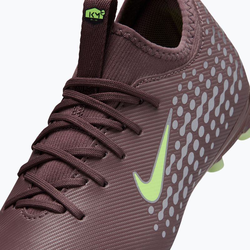 Children's football boots Nike Mercurial Vapor 16 Academy Kylian Mbappe FG/MG plum eclipse/metallic silver 7