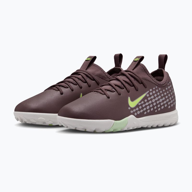 Children's football boots Nike Mercurial Vapor 16 Academy Kylian Mbappe TF plum eclipse/metallic silver 3