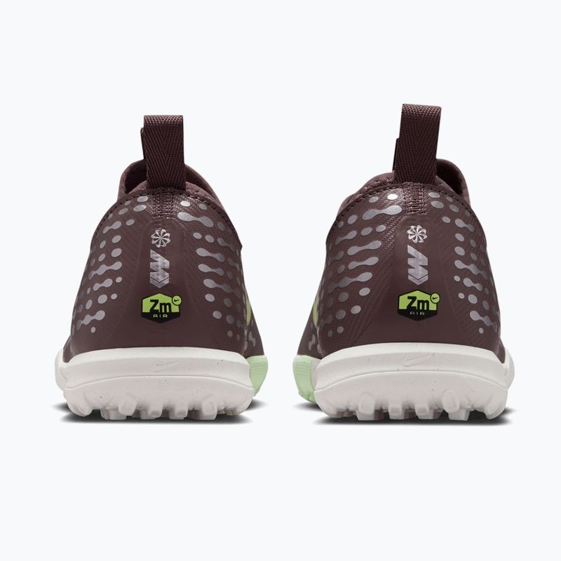 Children's football boots Nike Mercurial Vapor 16 Academy Kylian Mbappe TF plum eclipse/metallic silver 4