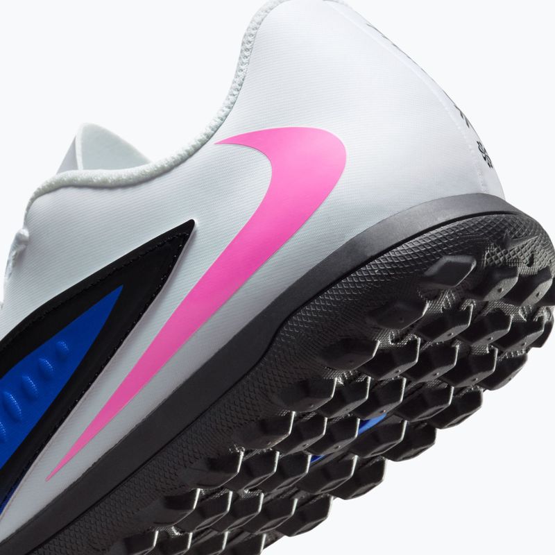 Men's football boots Nike Phantom 6 Low Club TF racer blue/white/pink blast 9