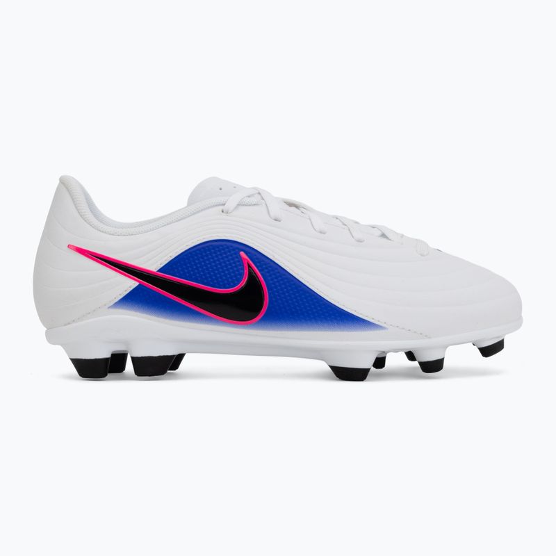 Children's football boots Nike Tiempo Maestro Club Jr FG/MG white/racer blue/pink blast/black 2