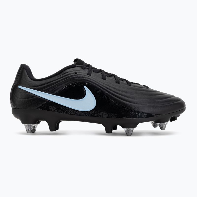 Men's football boots Nike Tiempo Maestro Acad SG-Pro AC black/ice blue 2