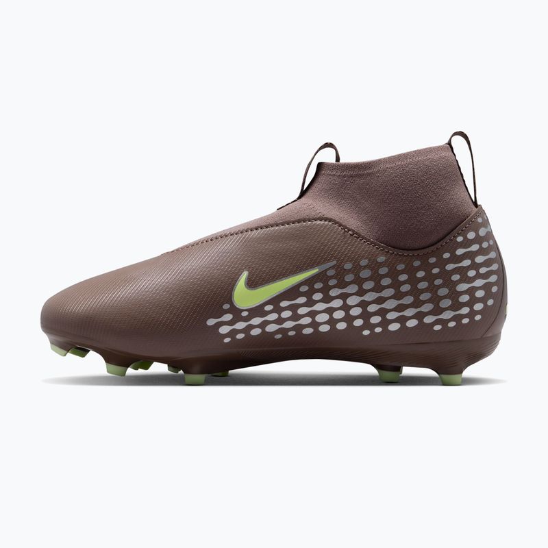 Children's football boots Nike Mercurial Superfly 10 Academy "Kylian Mbappé" Jr FG plum eclipse/metallic silver 2