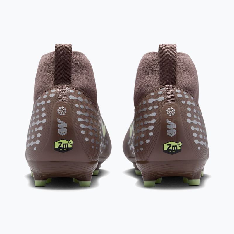 Children's football boots Nike Mercurial Superfly 10 Academy "Kylian Mbappé" Jr FG plum eclipse/metallic silver 4
