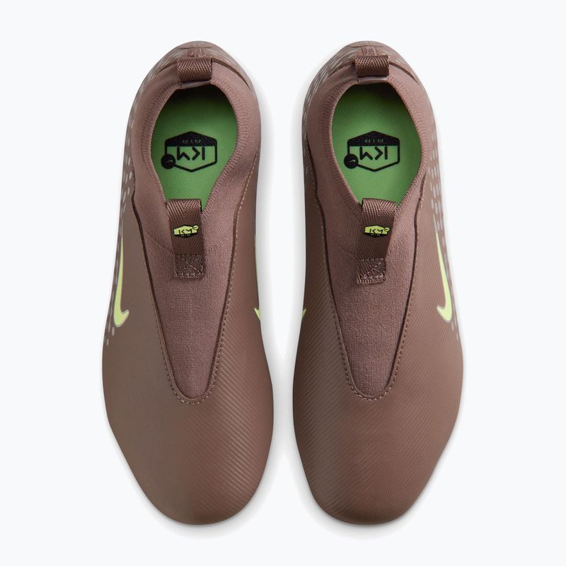 Children's football boots Nike Mercurial Superfly 10 Academy "Kylian Mbappé" Jr FG plum eclipse/metallic silver 5