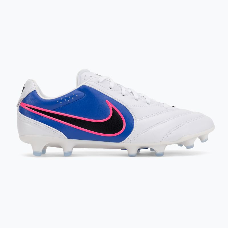 Men's football boots Nike Tiempo Ligera Pro FG white/racer blue/pink blast/black 2