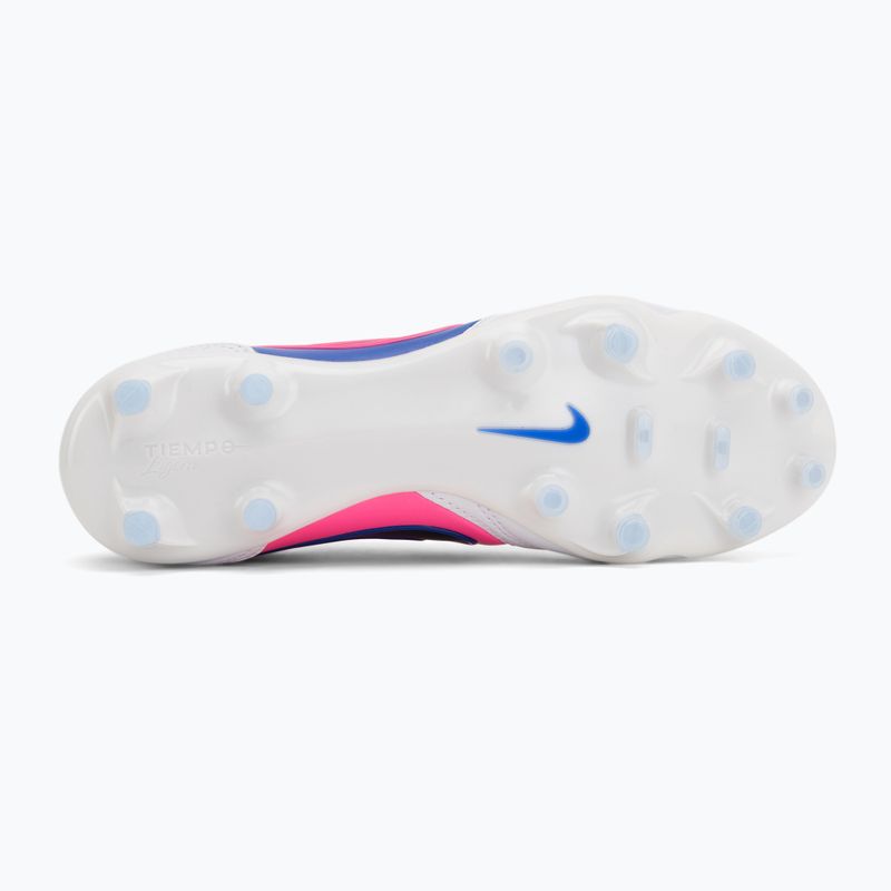 Men's football boots Nike Tiempo Ligera Pro FG white/racer blue/pink blast/black 4