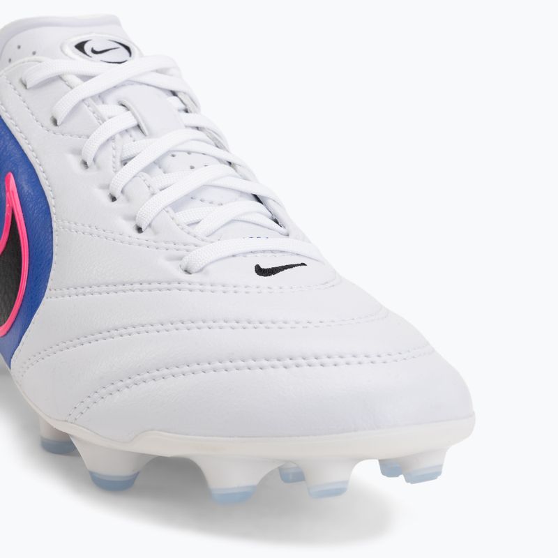 Men's football boots Nike Tiempo Ligera Pro FG white/racer blue/pink blast/black 7
