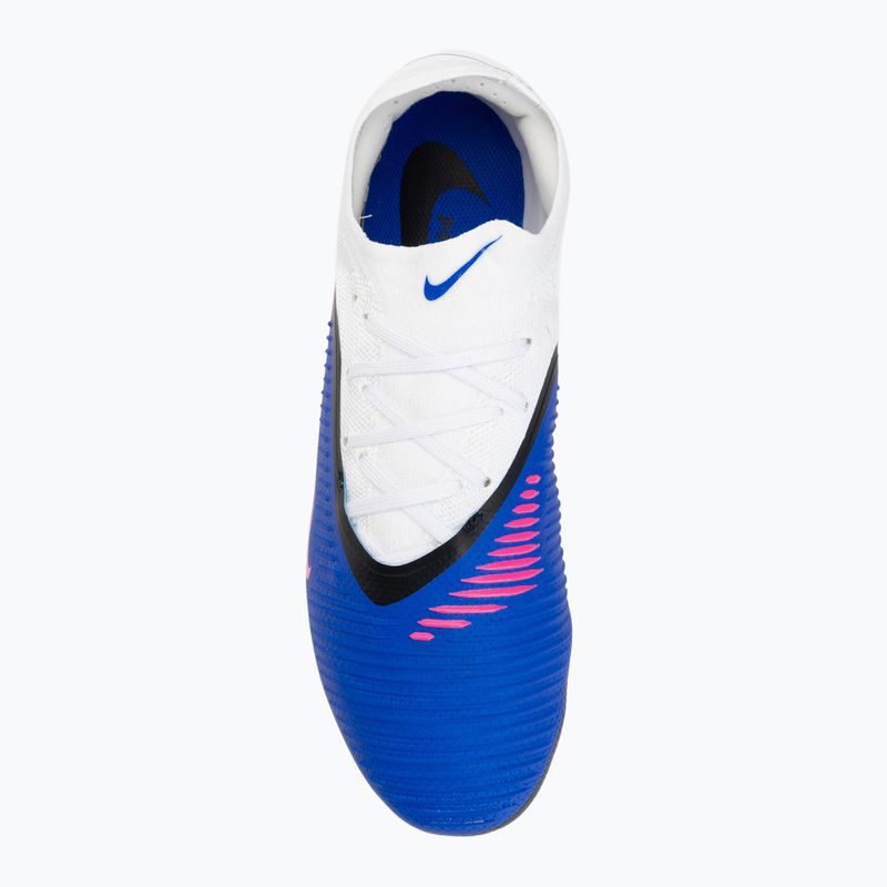 Men's football boots Nike Phantom 6 Low Pro AG racer blue/white/pink blast 5
