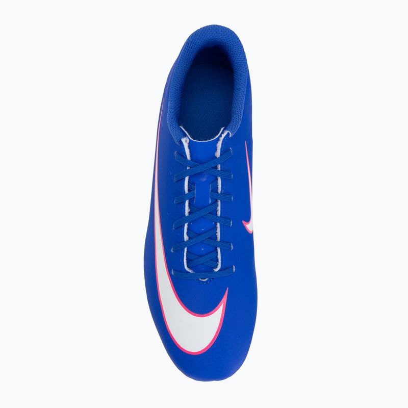 Men's football boots Nike Mercurial Vapor 16 Club FG/MG racer blue/white 5