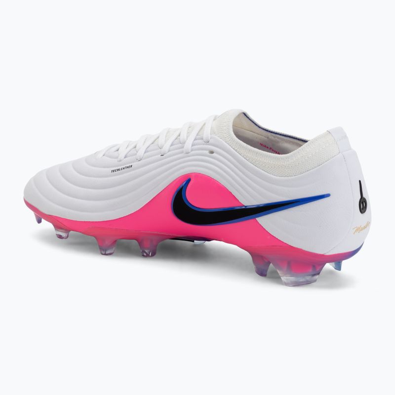 Men's football boots Nike Tiempo Maestro Elite FG white/racer blue/pink blast/black 3