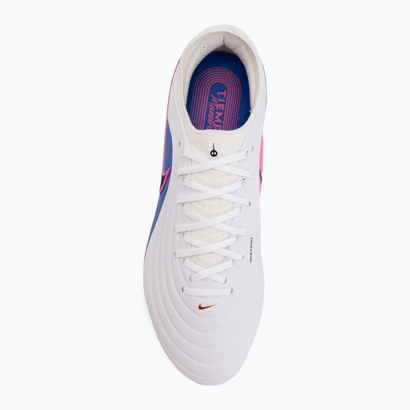 Men's football boots Nike Tiempo Maestro Elite FG white/racer blue/pink blast/black 5