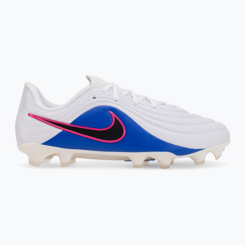 Children's football boots Nike Tiempo Maestro Academy Jr FG/MG white/racer blue/pink blast/black 2