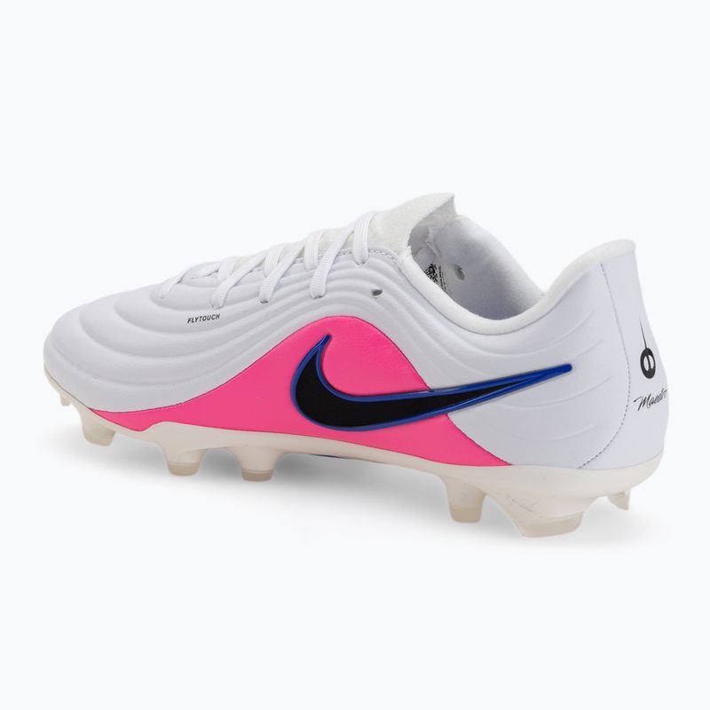 Children's football boots Nike Tiempo Maestro Academy Jr FG/MG white/racer blue/pink blast/black 3