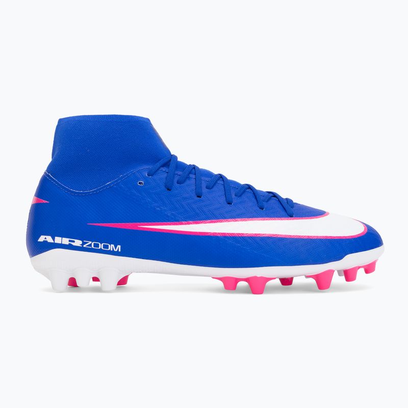 Men's football boots Nike Mercurial Superfly 10 Academy AG racer blue/white 2
