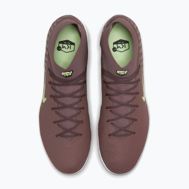 Men's football boots Nike Mercurial Superfly 10 Academy Kylian Mbappé TF plum eclipse/metallic silver 5