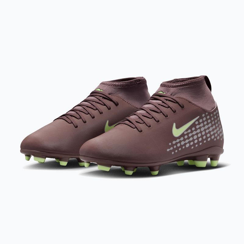 Children's football boots Nike Mercurial Superfly 10 Club "Kylian Mbappé" Jr FG/MG plum eclipse/metallic silver 3