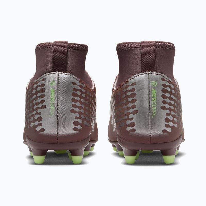 Children's football boots Nike Mercurial Superfly 10 Club "Kylian Mbappé" Jr FG/MG plum eclipse/metallic silver 4