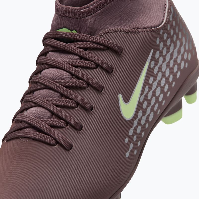 Children's football boots Nike Mercurial Superfly 10 Club "Kylian Mbappé" Jr FG/MG plum eclipse/metallic silver 7
