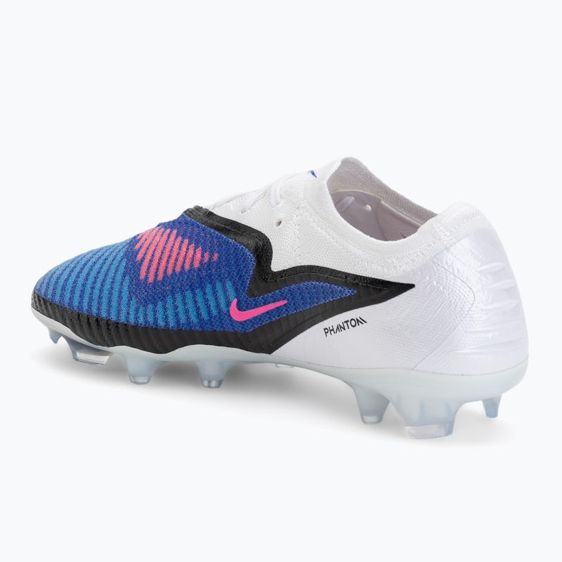 Men's football boots Nike Phantom 6 Low Elite FG racer blue/white/pink blast 3