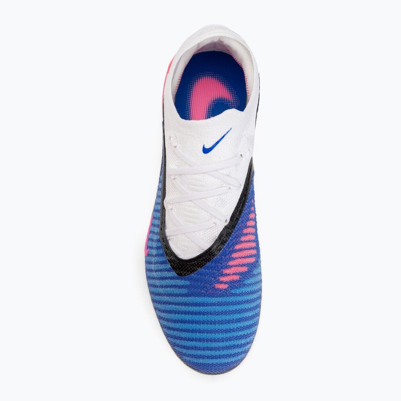 Men's football boots Nike Phantom 6 Low Elite FG racer blue/white/pink blast 5