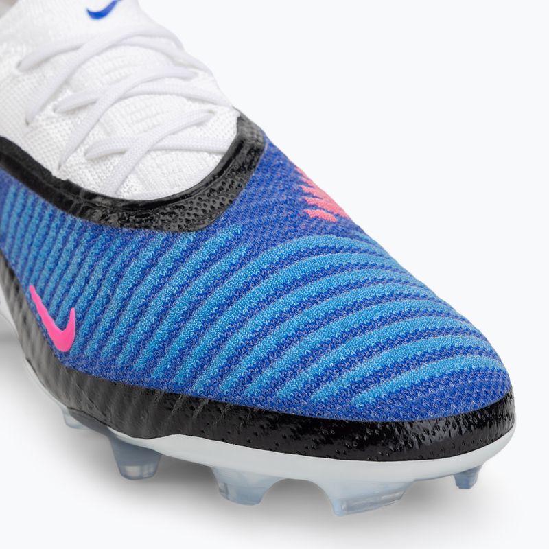 Men's football boots Nike Phantom 6 Low Elite FG racer blue/white/pink blast 7