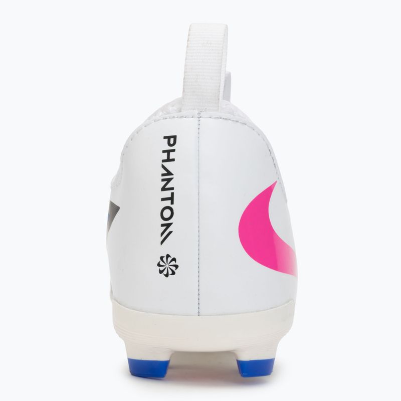 Children's football boots Nike Phantom 6 Low Academy FG/MG Jr racer blue/white/pink blast 6