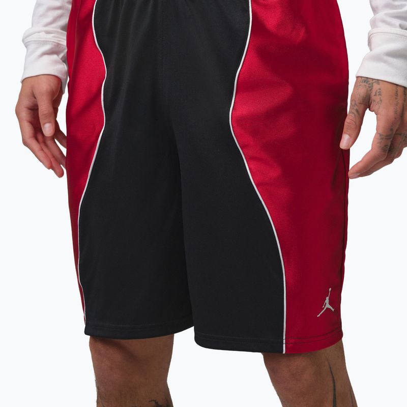 Men's basketball shorts Nike Jordan Sport black/white/gym red 4