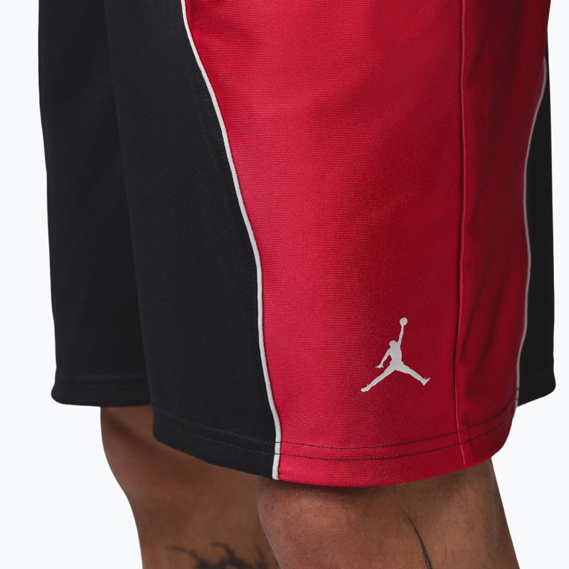 Men's basketball shorts Nike Jordan Sport black/white/gym red 7