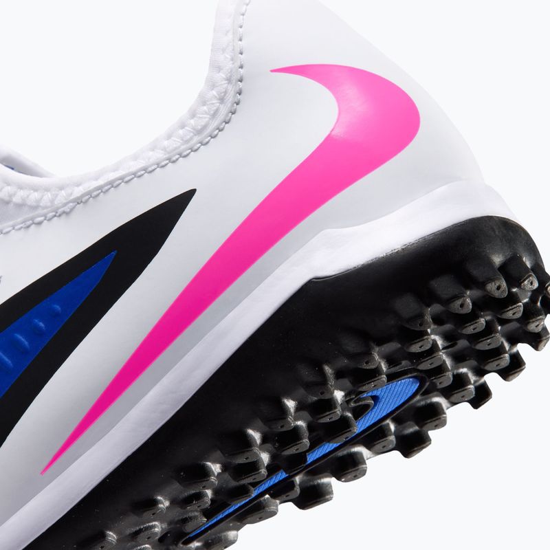 Children's football boots Nike Jr. Phantom 6 Low Academy TF racer blue/white/pink blast 10