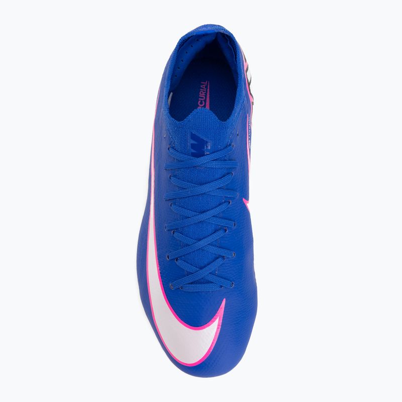Children's football boots Nike Jr. Mercurial Vapor 16 Pro FG racer blue/white 5