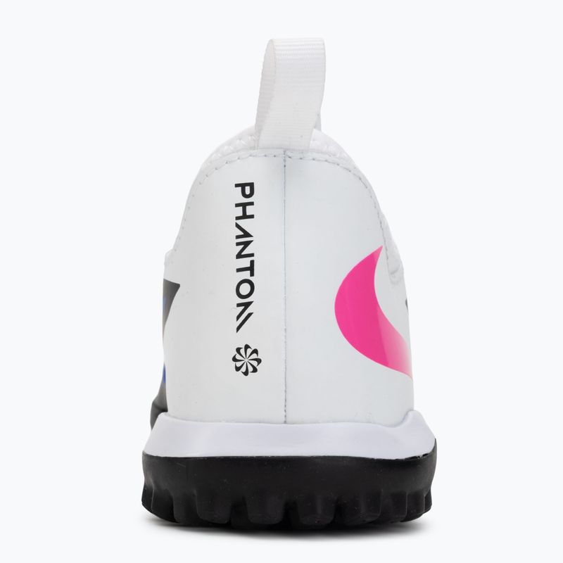 Children's football boots Nike Jr. Phantom 6 Low Academy TF racer blue/white/pink blast 6