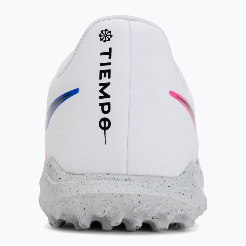 Children's football boots Nike Tiempo Maestro Club Jr TF white/racer blue/pink blast/black 6