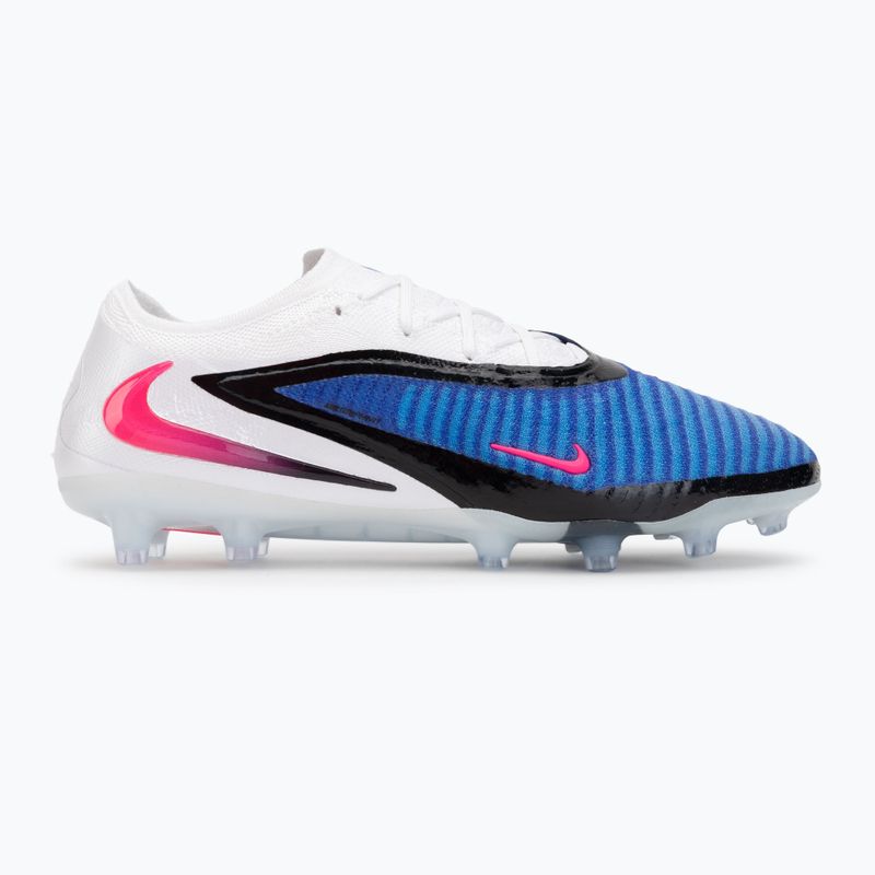 Men's football boots Nike Phantom 6 Low Elite AG-Pro racer blue/white/pink blast 2